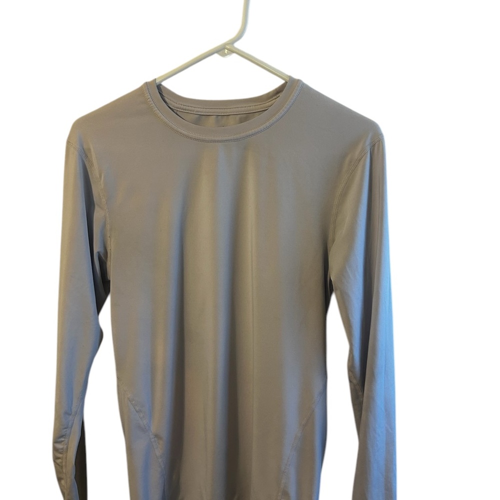 Men's Gray Long Sleeve Shirt